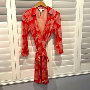 Diane von Furstenberg wrapped dress